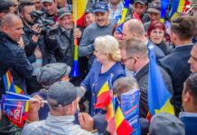 Viorica Dăncilă și broșa ungurească fotograf Galati Iulia Kelt