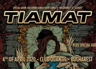 Tiamat revine în România în aprilie