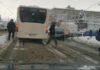 (VIDEO) Un autobuz blochează intersecția, printr-un gest necugetat