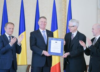 Klaus Iohannis a primit premiul European Coudenhove-Kalergi Klaus Iohannis a primit premiul European Coudenhove-Kalergi