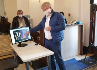 Sistem de măsurare a temperaturii corporale la sediul Primăriei S1