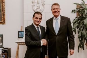 Klaus Iohannis si Ludovic Orban