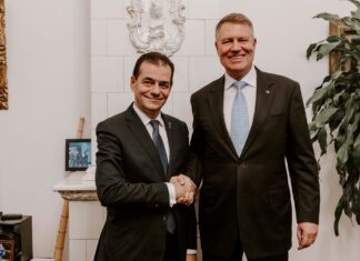 Cu Orban în locul lui Moțoc Klaus Iohannis si Ludovic Orban