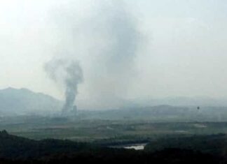 Situație explozivă, la propriu, între Coreea de Nord și Coreea de Sud. Armata nord-coreeană vrea să ocupe zona demilitarizată de la granița dintre cele două țări