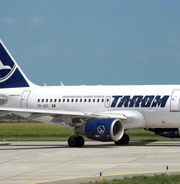 Alertă cu bombă la bordul unei aeronave Tarom