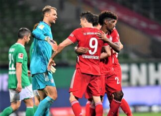 Sărbătoare printre Stelele Sudului – gol Robert Lewandowski și Bayern câștigă al optulea titlu consecutiv! Robert Lewandowski, omul cu golul