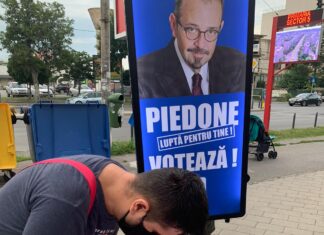Piedone, primit cu entuziasm în Sectorul 5