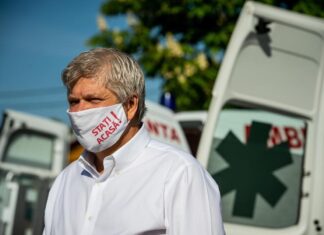 Tudorache reia dezinfecția scărilor de bloc, la solicitarea bucureștenilor