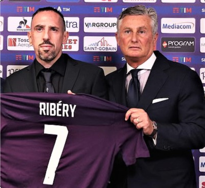 Franck Ribery și Daniele Prade