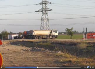 Doar un „foc de paie” pe centura Capitalei Captura video Gabriela Firea