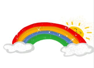 Cum se vede lumea prin ochii unei fete de opt ani și jumătate Curcubeu