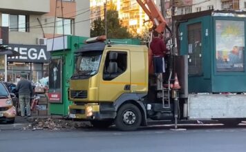 În Sectorul 5 se ridică chioșcuri. În pline alegeri și în plină pandemie