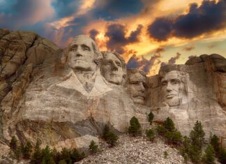 Muntele Rushmore, templul președinților americani