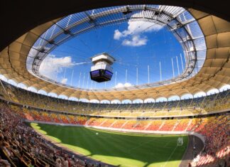 Acoperișul Arenei Naționale, reparat