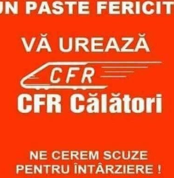 Logica CFR: Trenurile de sărbători vor circula fix după sărbători