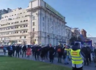 Final de an cu proteste în stradă