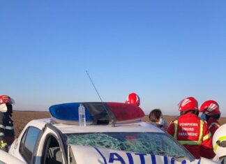Polițist mort, după impactul dintre două „autospeciale”