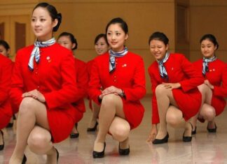 Însoțitorilor de zbor chinezi li se recomandă să poarte scutece