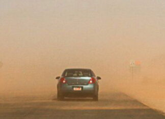 Praful roșu saharian ajunge din nou în țara noastră