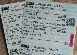 Facilități pentru călătorii CFR care cumpără bilete online