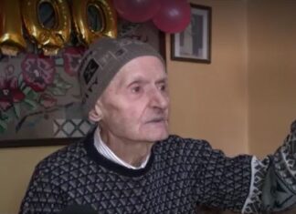 Bărbatul care l-a cunoscut pe Mareșalul Antonescu a împlinit 100 de ani Foto: captură Știrile Pro TV