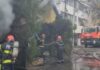 Incendiu puternic în Sectorul 4 al Capitalei (VIDEO)