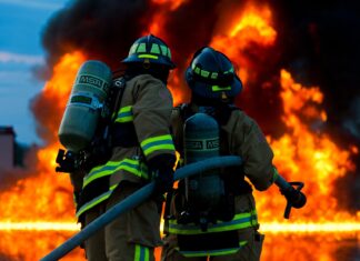 Incendiu la o societate care fabrică țiței. Două persoane au suferit arsuri grave