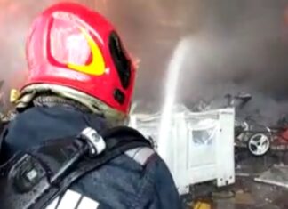 Peste 100 de hectare de vegetație incendiate în Vâlcea