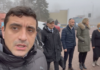 George Simion protestează în vama Leușeni, în Moldova