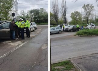 Un șofer beat din Galați a adormit la volan și a blocat traficul (VIDEO)