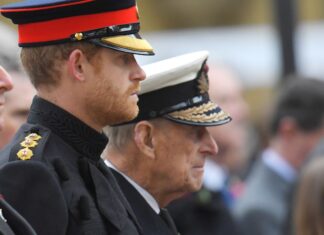 Prințul Harry i-a adus bunicului său, Philip, un omagiu