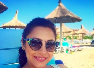 Andra Măruță, pudică pe plajă, pudică și-n fotografii