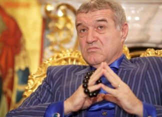 Gigi Becali va sfinți Calea Victoriei după marșul „Bucharest Pride”