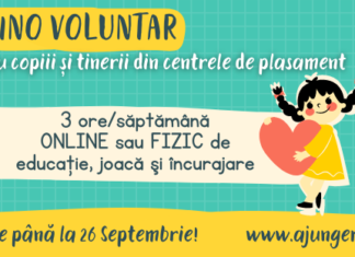 Ajungem MARI caută voluntari pentru copiii din centrele de plasament din țară