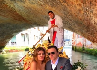 Dragoș Săvulescu și Angela Martini, părinții unui copil născut în Dallas