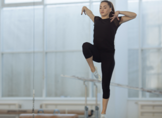 Larisa Iordache, din nou în sala de gimnastică