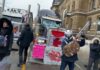 Camionagii din Canada, protest pe „mute”