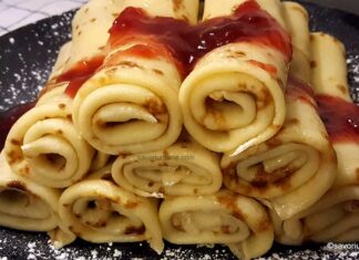 Rețetă rapidă de clătite pufoase Clatite