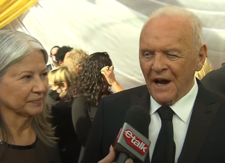 Gentleman pe covorul roșu. Actorul Sir Anthony Hopkins a revenit la gala Premiilor Oscar