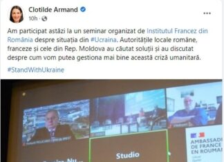 Dan Tudorache, întrebare pentru Clotilde Armand: Pe când un seminar și despre criza prin care trec oamenii din Sectorul 1? Clotilde Arman