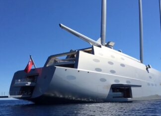 Iahtul de lux al oligarhului rus Andrei Melnichenko, confiscat de autoritățile italiene Iahtul Sy A