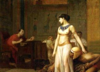 A fost recreat parfumul Cleopatrei. Surprinzător, regina iubea cele mai simple ingrediente Wikipedia: Cleopatra și Cezar/Jean-Léon Gérôme