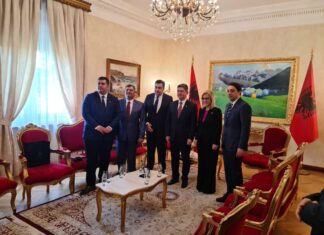 Alfred Laurențiu, în vizită oficială în Albania