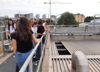 Zeci de liceeni din cadrul Liceului Economic ”Virgil Madgearu” au fost prezenți la Stația de epurare Constanța Nord