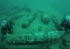 VIDEO. Descoperirea unui vas vechi de război englez, păstrată în secret timp de 15 ani Nava scufundata