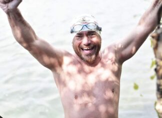 Înotătorul Avram Iancu, antrenament pentru o dublă traversare a Canalului Mânecii Avram Iancu