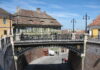 Podul Minciunilor din Sibiu va fi închis pentru lucrări de reabilitare Podul Miniciunilor