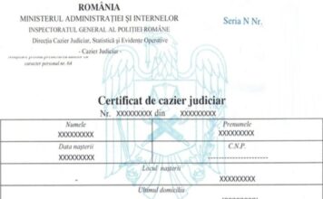 Proiect legislativ privind certificatele de cazier judiciar