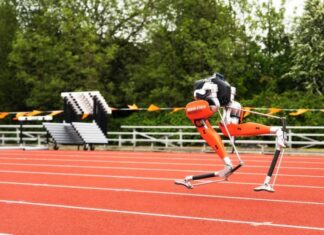 Un robot a doborât recordul mondial la proba de 100 de metri alergare Sursă foto: Twitter