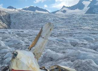 Ghețarii din Alpii elvețieni se topesc într-un ritm îngrijorător avion disparut